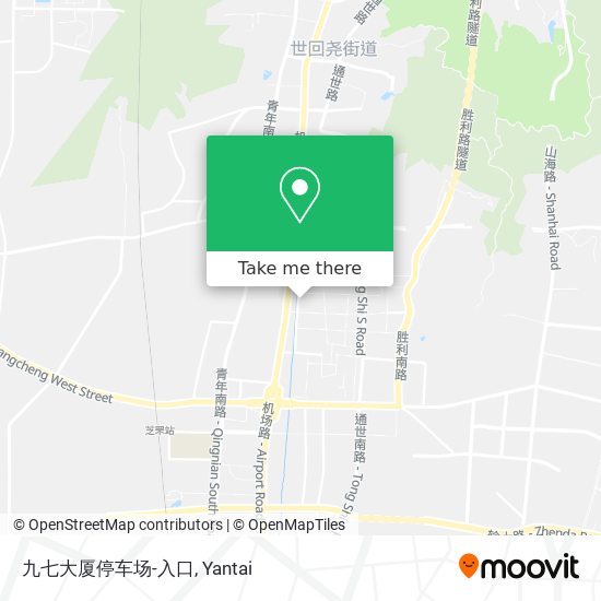 九七大厦停车场-入口 map