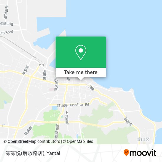 家家悦(解放路店) map