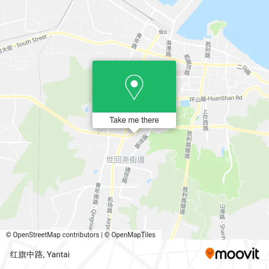 红旗中路 map