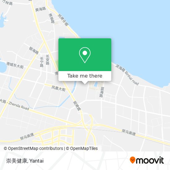 崇美健康 map