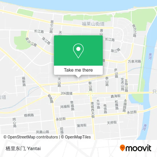 栖里东门 map