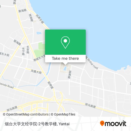 烟台大学文经学院-2号教学楼 map
