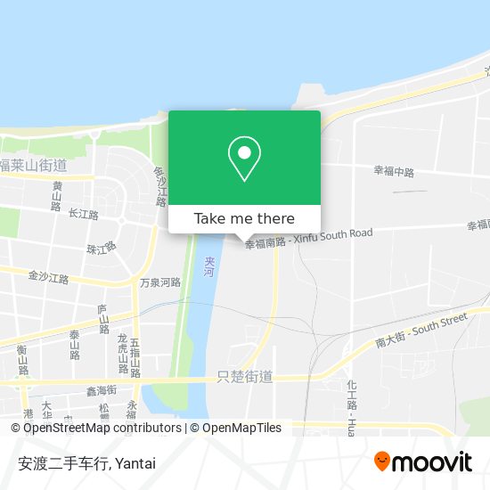 安渡二手车行 map