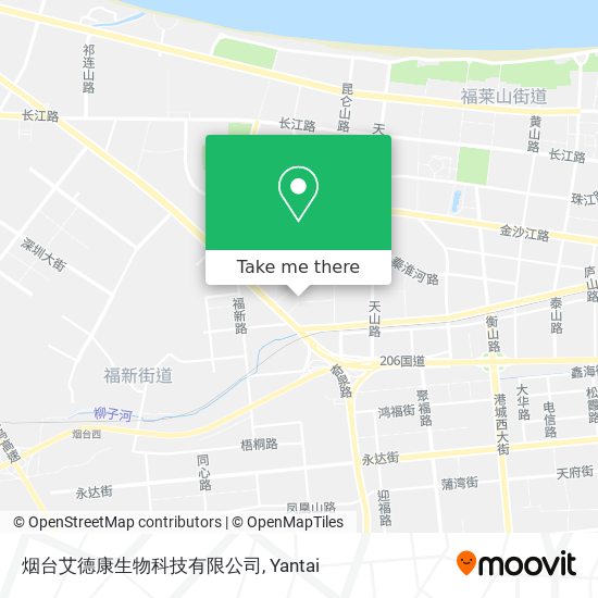 烟台艾德康生物科技有限公司 map
