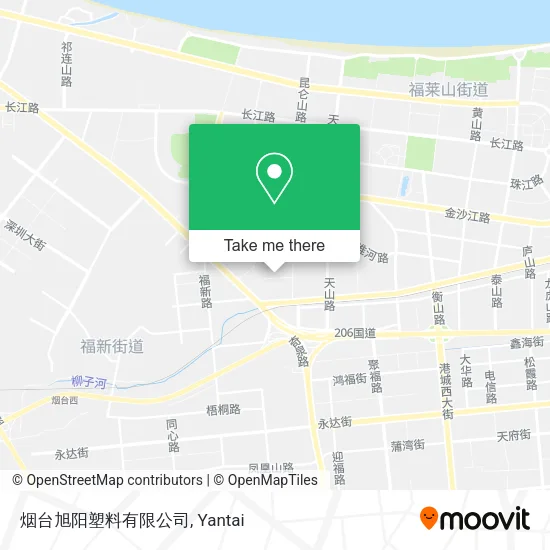 烟台旭阳塑料有限公司 map