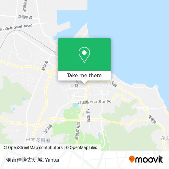 烟台佳隆古玩城 map