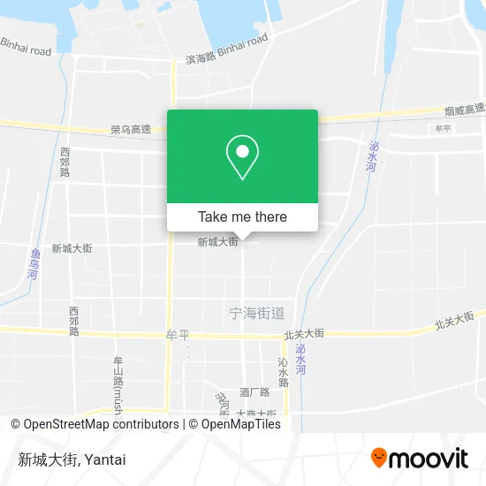 新城大街 map
