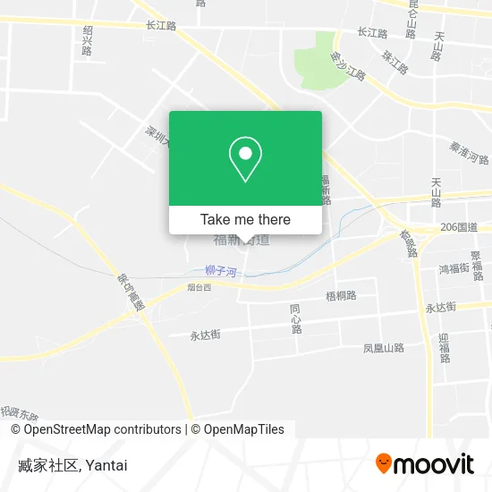 臧家社区 map