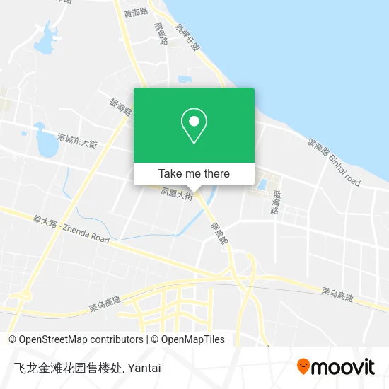 飞龙金滩花园售楼处 map