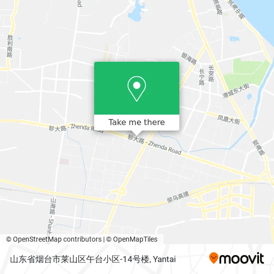 山东省烟台市莱山区午台小区-14号楼 map