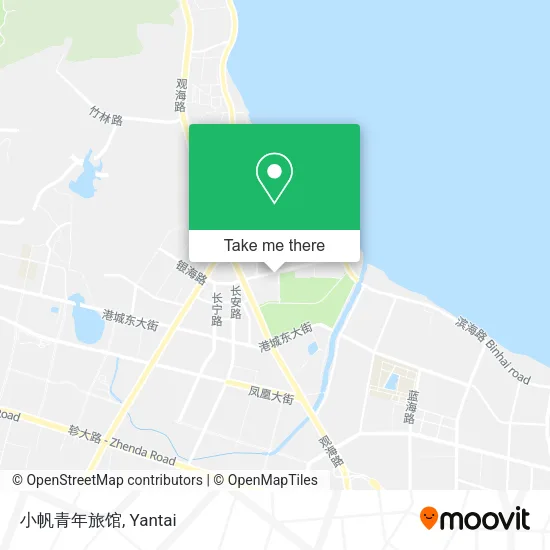 小帆青年旅馆 map