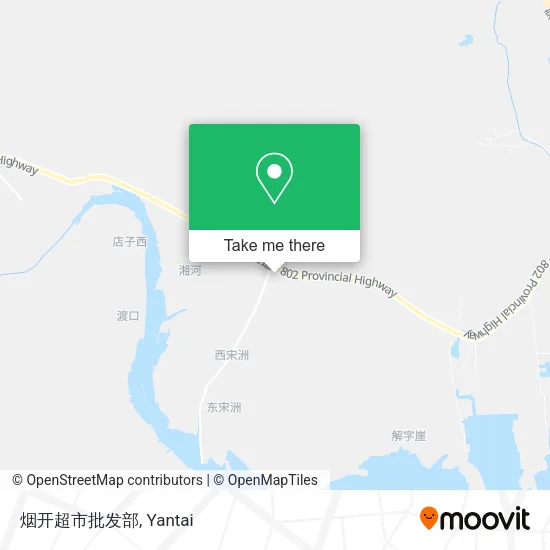 烟开超市批发部 map