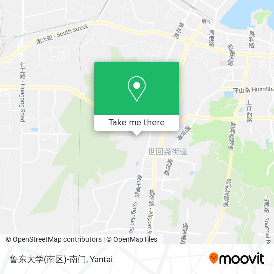 鲁东大学(南区)-南门 map