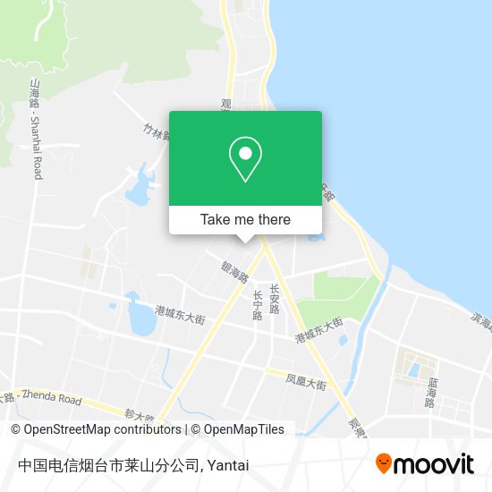 中国电信烟台市莱山分公司 map
