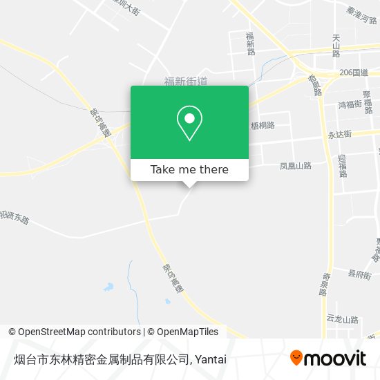 烟台市东林精密金属制品有限公司 map