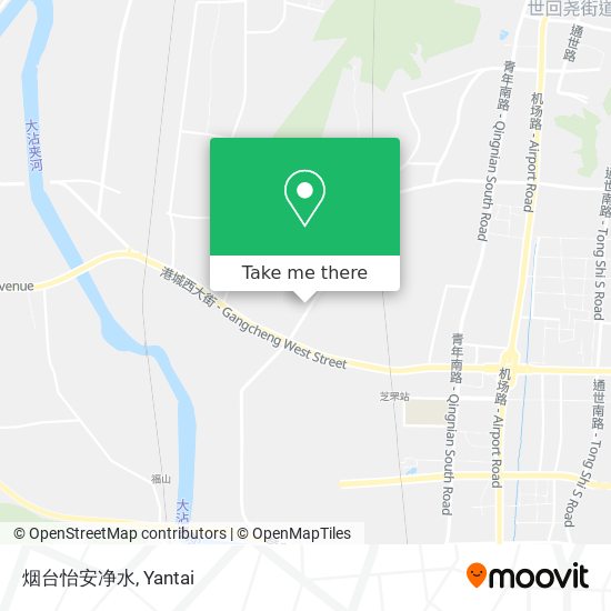 烟台怡安净水 map