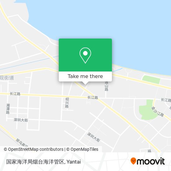 国家海洋局烟台海洋管区 map