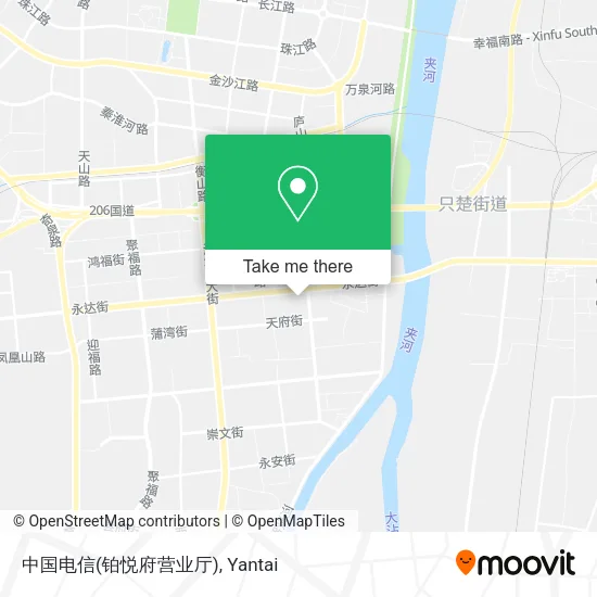 中国电信(铂悦府营业厅) map