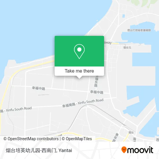 烟台培英幼儿园-西南门 map