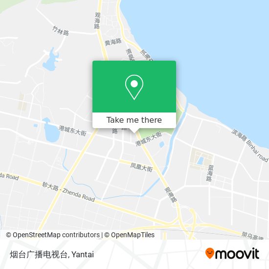 烟台广播电视台 map