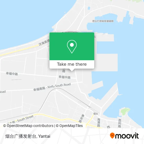 烟台广播发射台 map