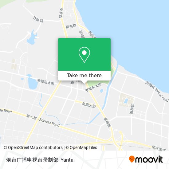 烟台广播电视台录制部 map