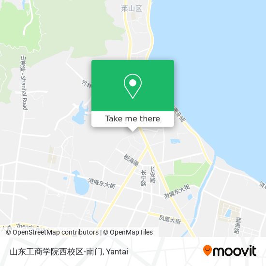 山东工商学院西校区-南门 map