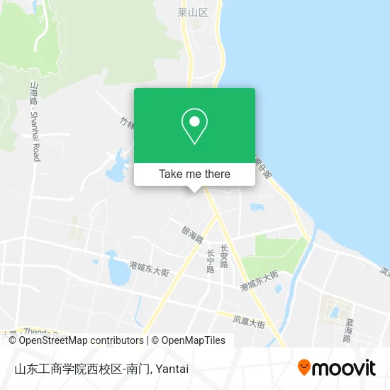 山东工商学院西校区-南门 map