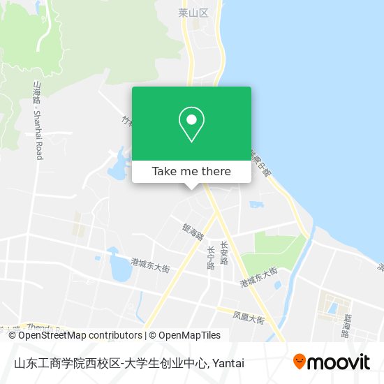 山东工商学院西校区-大学生创业中心 map