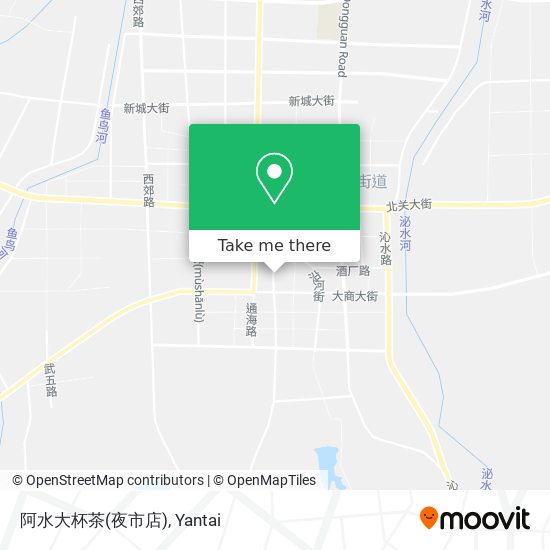 阿水大杯茶(夜市店) map