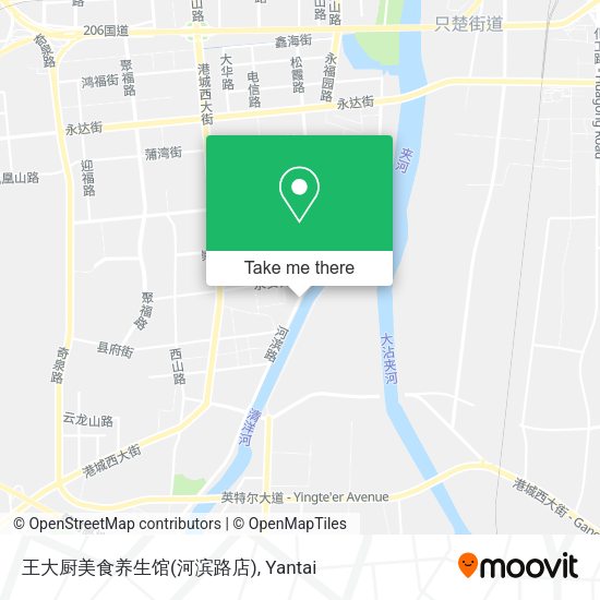 王大厨美食养生馆(河滨路店) map