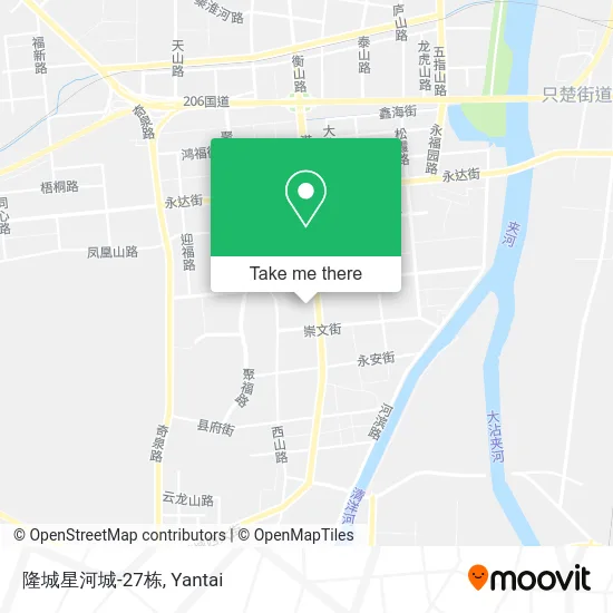 隆城星河城-27栋 map