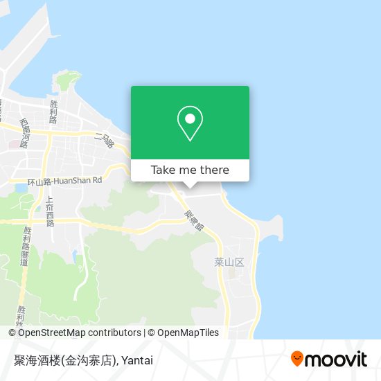 聚海酒楼(金沟寨店) map