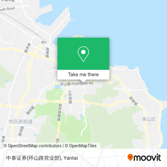 中泰证券(环山路营业部) map