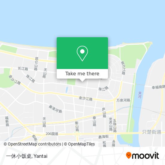 一休小饭桌 map