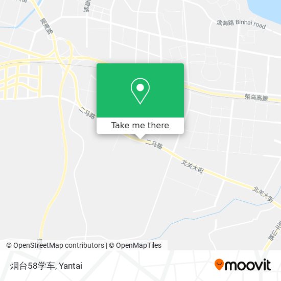 烟台58学车 map