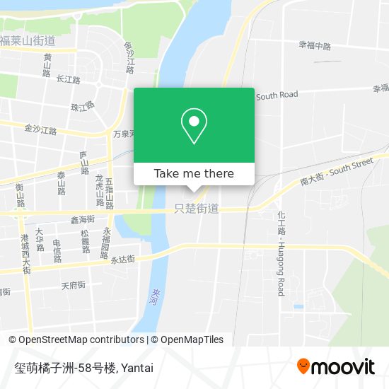玺萌橘子洲-58号楼 map