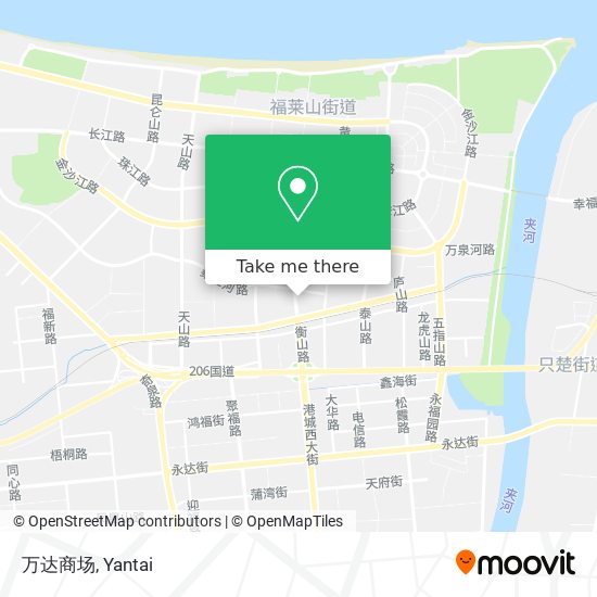 万达商场 map