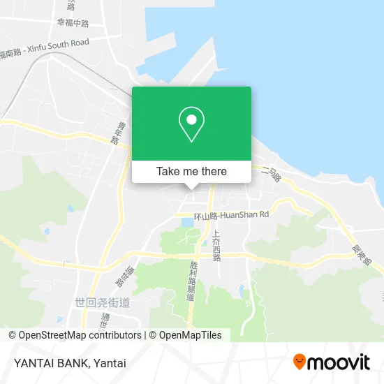 YANTAI BANK map
