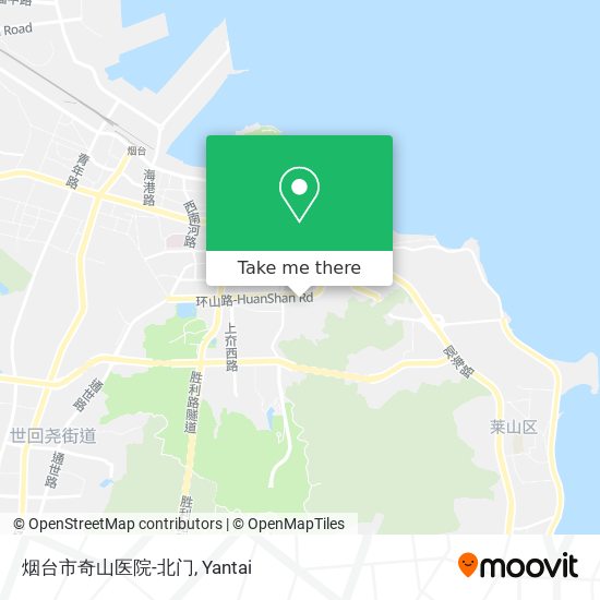 烟台市奇山医院-北门 map