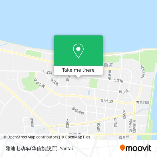 雅迪电动车(华信旗舰店) map