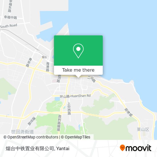 烟台中铁置业有限公司 map