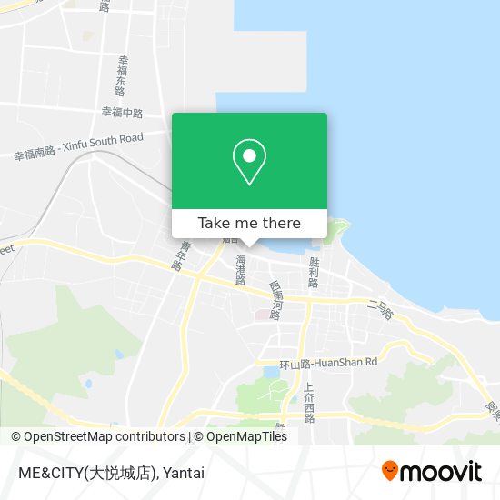 ME&CITY(大悦城店) map