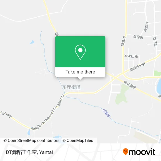 DT舞蹈工作室 map