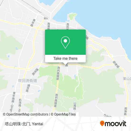 塔山明珠-北门 map