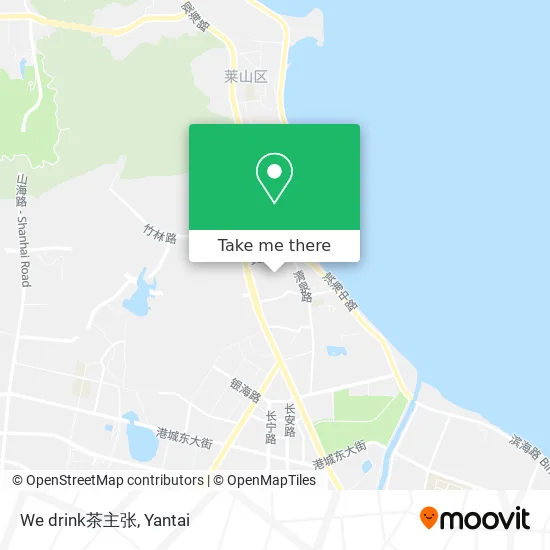 We drink茶主张 map