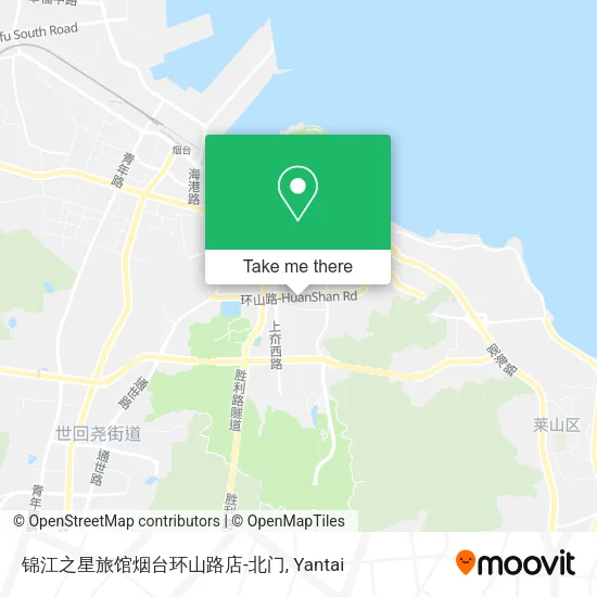 锦江之星旅馆烟台环山路店-北门 map