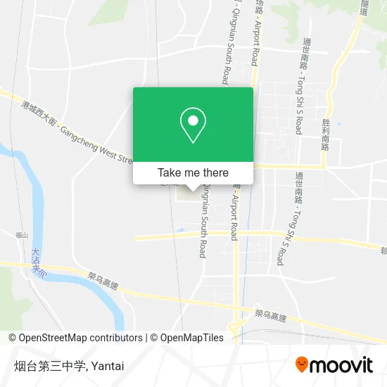 烟台第三中学 map