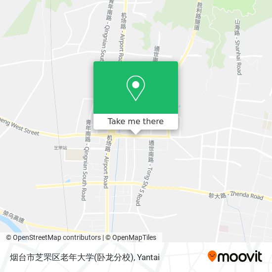 烟台市芝罘区老年大学(卧龙分校) map