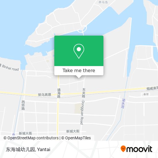 东海城幼儿园 map